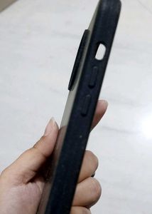 Black Back Cover For Iphone 15