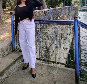 Black Crop Top