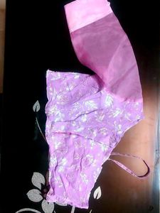 Purple Saree 🥻 Sequins Work