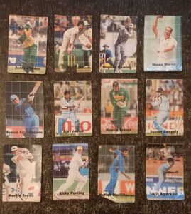 Boomer Heroes 1999 Cricket cards