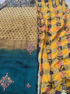 Combo Offer Of  Elegant Georgette Sarees