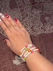 Four layer aesthetic bracelet