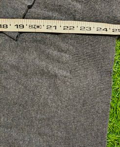 Imported Stylish Grey Pullover Sweater