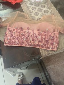 Designer Hand Made Embroidered Choli Blouse