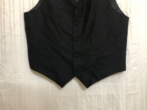 Black Plain Waistcoat