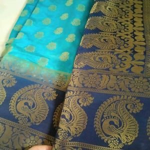 new saari with blouse