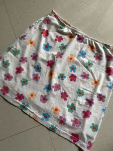 🌸Floral Mini Skirt