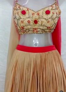 Hand Embroidery Lehengacholi