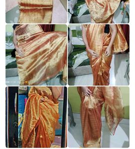Shiny Saree With Blouse