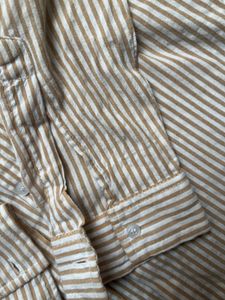 Striped Button-Down Shirt
