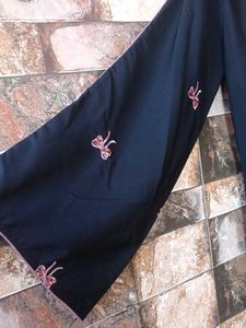 Z Black Stone Work Abaya Xl Size Unused