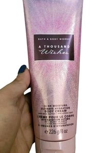 New Bath &amp; Body works thousand wishes Cream