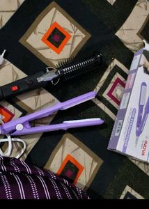 Curler Nd Crimping Combo Of New Product No Coin