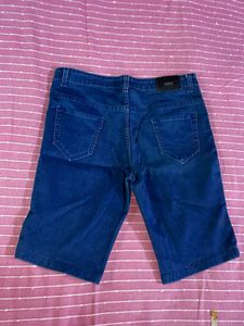 Denim Bermuda Shorts