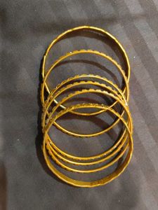 Golden Bangle Set