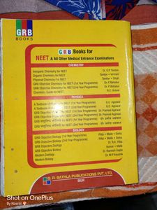 2 Set Combo Grb Objective Chemistry 2nd Year