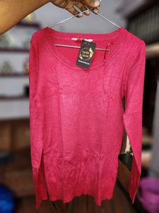 Pink Long Sleeve Top