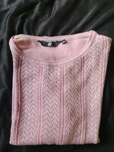 Mauve Knit Pullover