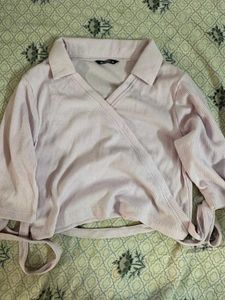 lavender wrap up top