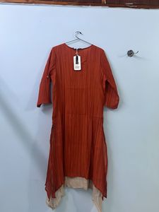 Elegant Rust Coloured Kurta 😍only For 399/-