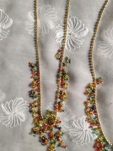 Beautiful Stone Chains Pack Of 7❤️
