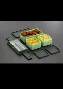 4- Compartment Leak Proof Tiffin Box