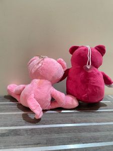 💖 Pink Plush Toy Combo – Adorable &amp; Fun! 💖
