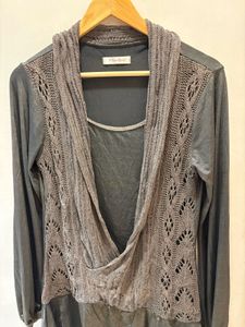 NIC+ZOE Mixed Media Top