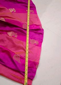 Banarsi Pink Gown Or Anarkali Kurti
