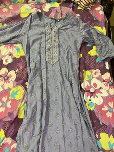 Lavender Floral Print Kurti 🪻🪻