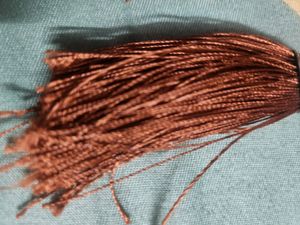 Brown Tassel Earrings