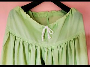 Green Harem Pants