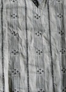 Khadi Cotton Kurti Pant Set