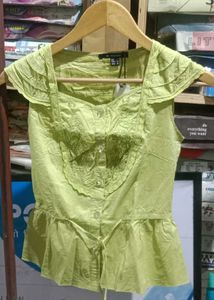 Shorts Crinched Waist Top