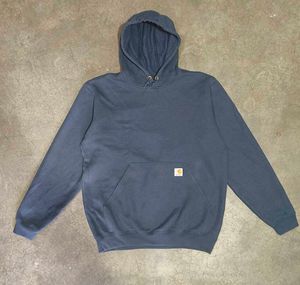 Carhartt Navy K121 Hoodie – Vintage Rare Workwear