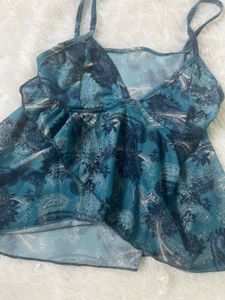 Savana Y2k Ruffle Top