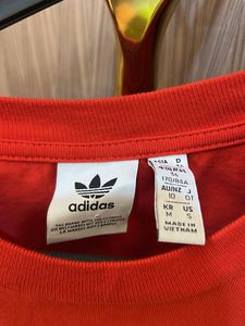 Adidas Red Graphic Tee