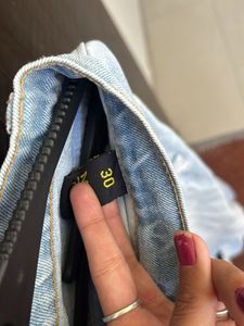 Ripped Light Wash Jeans