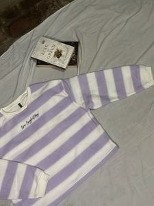 Striped Long Sleeve Top