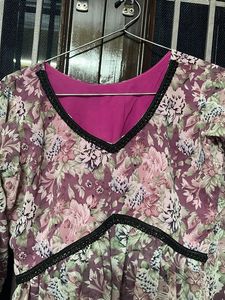 Floral Print Midi Dress