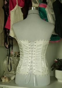 White Lace Corset