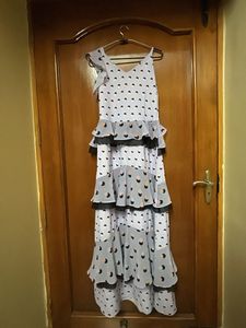 Tiered Ruffle Dress Long By
