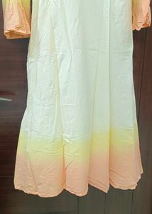 Dip-Dyed Wrap Dress