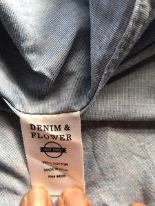 TLight Blue Casual Shirt -L Size … Slightly Used C