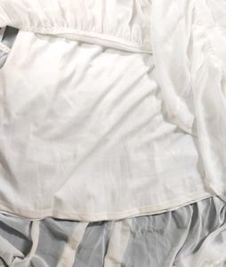 M White Tiered Maxi Dress