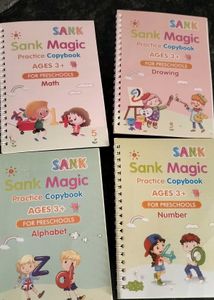 Sank Magic Practice Copybooks (Ages 3+)