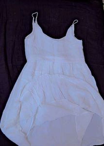 cute white mini dress