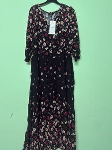 Floral Print Maxi Dress
