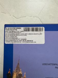 Europe Girl Eyeshadow Palette