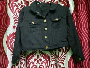 Women's Half Sleeved Crop Jacket